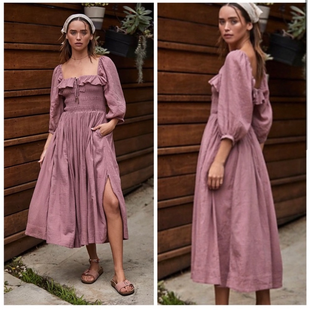 Rare Oasis Midi Dress Discontinued Color